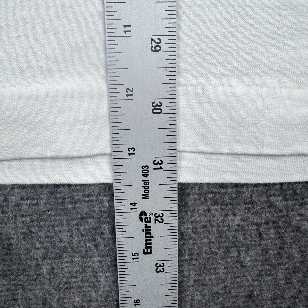 Vintage Puke N Snot T-Shirt Men's‎ XL White Vowel Obstruction Comedy Comic 90s - Picture 7 of 7